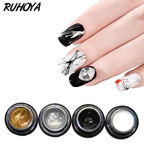 ruhoya glitter gel nail polish spider painting nail gel lacquer wire drawing manicure creative art pulling silk varnish, Red;pink
ruhoya glitter gel nail polish spider painting nail gel lacquer wire drawing manicure creative art pulling silk varnish, Red;pink