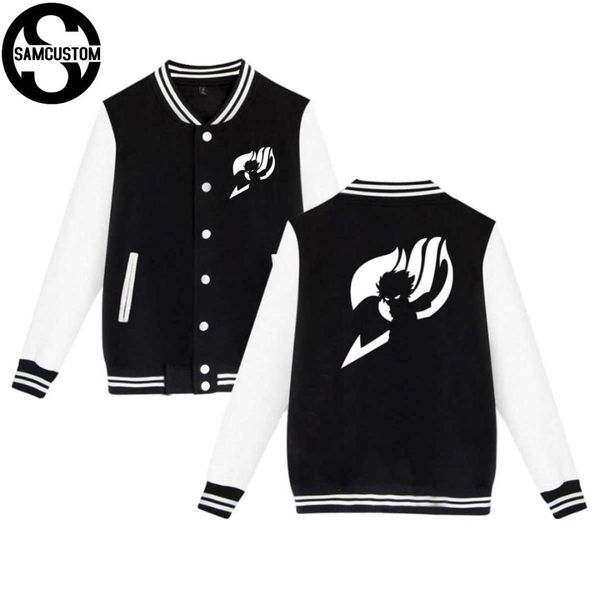 samcustom fairy tail anime logo 3d men's plus velvet warm baseball uniform jacket sport coat women's casual baseball jacket, Black;brown
samcustom fairy tail anime logo 3d men's plus velvet warm baseball uniform jacket sport coat women's casual baseball jacket, Black;brown