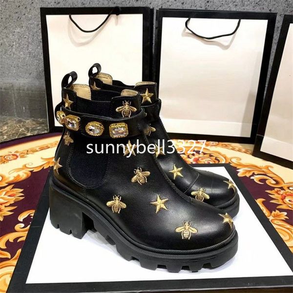2019 female martin boots with box women's trip embroidered leather ankle boot with belt boots and booties for women shoes 1gg4s1, Black
2019 female martin boots with box women's trip embroidered leather ankle boot with belt boots and booties for women shoes 1gg4s1, Black