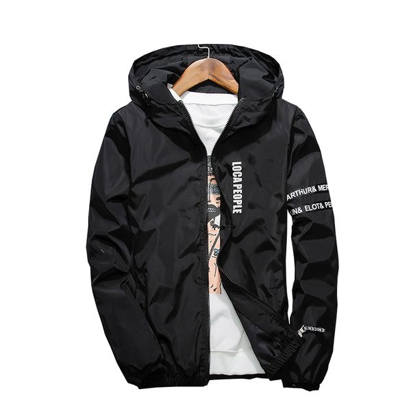 new casual jacket men spring autumn fashion windbreaker jacket men slim fit hooded thin zipper coat young outwear 4xl, Black;brown
new casual jacket men spring autumn fashion windbreaker jacket men slim fit hooded thin zipper coat young outwear 4xl, Black;brown