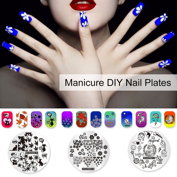 manicure diy lace rose flower forest image nail plates nail art stamping plate art tools, White
manicure diy lace rose flower forest image nail plates nail art stamping plate art tools, White