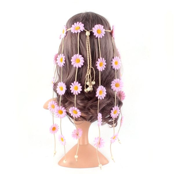 new arrivals daisy flower sun flowers silk cloth hairband summer beach vacation parent-child hair accessories garland for girls, Slivery;white
new arrivals daisy flower sun flowers silk cloth hairband summer beach vacation parent-child hair accessories garland for girls, Slivery;white