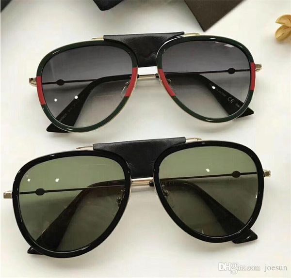 woman luxury designer sunglasses 0062 classic pilot with leather buckle frame simple summer style uv400 lens protection glasses, White;black
woman luxury designer sunglasses 0062 classic pilot with leather buckle frame simple summer style uv400 lens protection glasses, White;black