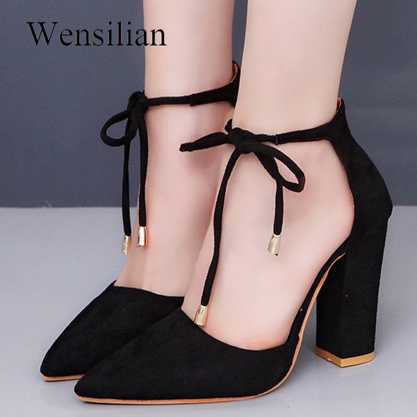 designer women pumps high heels sandals lace up ladies red bottom escarpins femme sandalias heel ankle zapatos mujer tacon, Black
designer women pumps high heels sandals lace up ladies red bottom escarpins femme sandalias heel ankle zapatos mujer tacon, Black