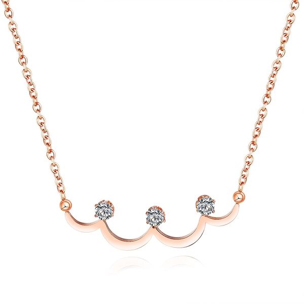 women charm choker fashion necklace woman jewelry new crystal rhinestone design stainless steel 18k gold pendant necklace s for women, Silver
women charm choker fashion necklace woman jewelry new crystal rhinestone design stainless steel 18k gold pendant necklace s for women, Silver