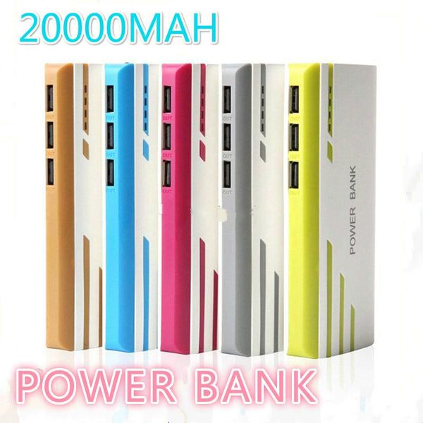 New tyle romo 20000mah power bank 3u b external battery with led portable power bank charger for iphone 6 am ung 6 android phone New tyle romo 20000mah power bank 3u b external battery with led portable power bank charger for iphone 6 am ung 6 android phone
