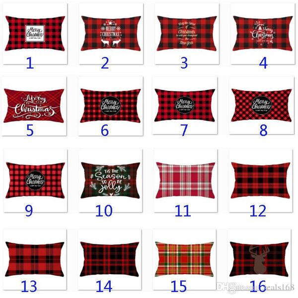 33 styles plaid throw pillow case covers lumbar oblong rectangle cushion case cotton polyester for sofa grey 12 x 20 inches hh9-2583
33 styles plaid throw pillow case covers lumbar oblong rectangle cushion case cotton polyester for sofa grey 12 x 20 inches hh9-2583