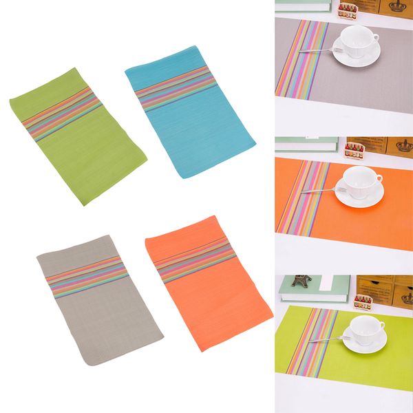 european style placemats heat-resistant dining table coaster stain resistant , anti-skid pvc kitchen table mats
european style placemats heat-resistant dining table coaster stain resistant , anti-skid pvc kitchen table mats