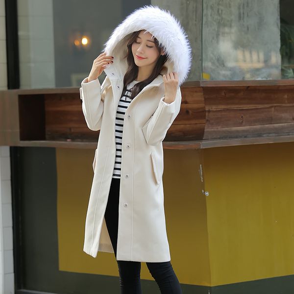 casual fashion warm long winter fashion wool coats slim wool blend coat and jacket solid single breasted coat femenino, Black
casual fashion warm long winter fashion wool coats slim wool blend coat and jacket solid single breasted coat femenino, Black