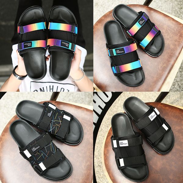 designer slippers men women striped sandals causal non-slip summer cloth slippers flip flops slipper beach sandals outdoor slippers, Black
designer slippers men women striped sandals causal non-slip summer cloth slippers flip flops slipper beach sandals outdoor slippers, Black