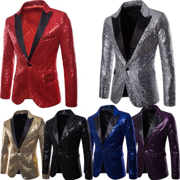 men's jackets sequins gold blazer for men 2021 slim fit floral print striped sleeve coats 2xl british style prom party wedding, Black;brown
men's jackets sequins gold blazer for men 2021 slim fit floral print striped sleeve coats 2xl british style prom party wedding, Black;brown