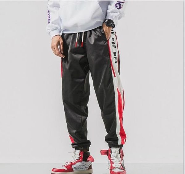 patchwork color mens pants spring autumn loose long mens pencil pants fashion drawstring mens trousers, Black
patchwork color mens pants spring autumn loose long mens pencil pants fashion drawstring mens trousers, Black