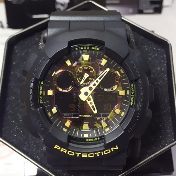 2019 fashion arrival mens g style military wristwatches multifunction led digital shock quartz sport watches for man male students clock, Slivery;brown
2019 fashion arrival mens g style military wristwatches multifunction led digital shock quartz sport watches for man male students clock, Slivery;brown