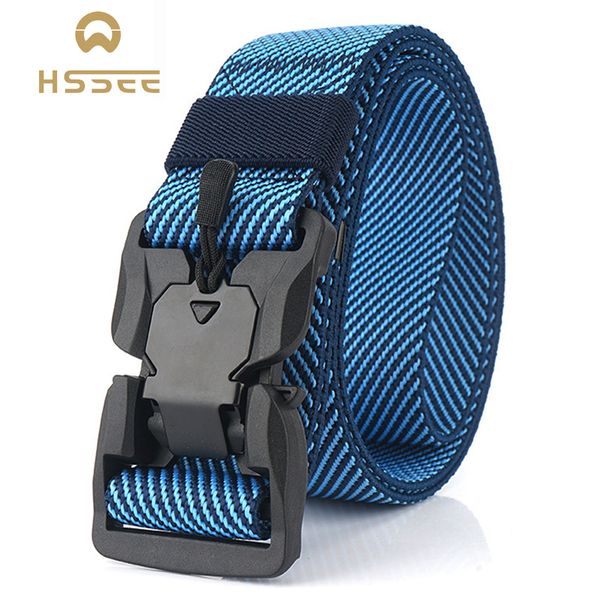 hssee official authentic twill sports belt quick release magnetic buckle elastic belt 125cm adjustable fishing, Black;gray
hssee official authentic twill sports belt quick release magnetic buckle elastic belt 125cm adjustable fishing, Black;gray