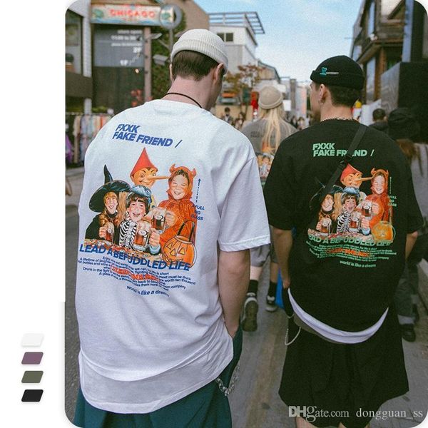 harajuku funny men t-shirt cotton print men t-shirt casual loose men's t-shirt short sleeve, White;black
harajuku funny men t-shirt cotton print men t-shirt casual loose men's t-shirt short sleeve, White;black