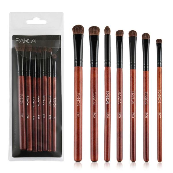 rancai 7pcs eyeshadow brushes set natural horse pony косметика для волос blending палец shader макияж кисти красоты косметика kit
rancai 7pcs eyeshadow brushes set natural horse pony косметика для волос blending палец shader макияж кисти красоты косметика kit