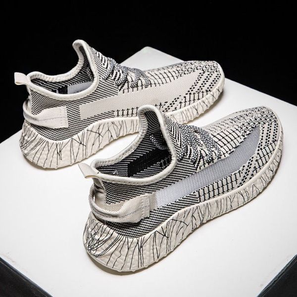 19 summer new transparent shoes breathable board shoes casual men's coconut shoes fashion flying weave breathable, Black
19 summer new transparent shoes breathable board shoes casual men's coconut shoes fashion flying weave breathable, Black