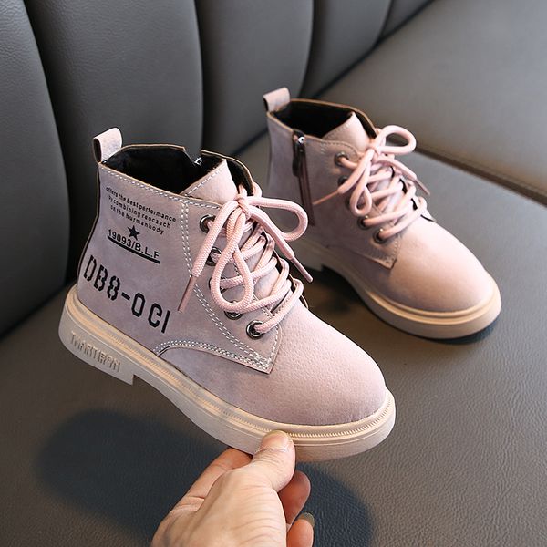 cnfsnj 2019 new autumn winter children shoes girls boys soft fashion casual retro kids martin boots warm ankle boots 26-36, Black;grey
cnfsnj 2019 new autumn winter children shoes girls boys soft fashion casual retro kids martin boots warm ankle boots 26-36, Black;grey