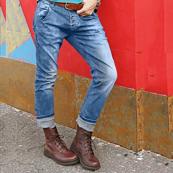 new 2020 high waist jeans boyfriend ripped jeans for women slim denim skinny mom plus size push up pencil pants#35, Blue
new 2020 high waist jeans boyfriend ripped jeans for women slim denim skinny mom plus size push up pencil pants#35, Blue