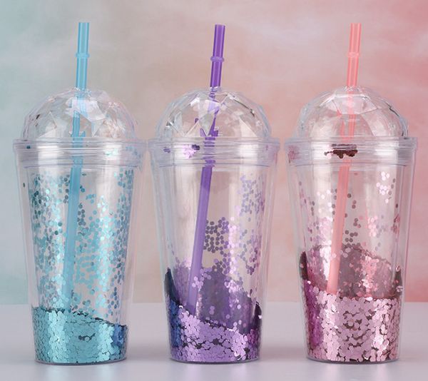 the latest 5 colors summer cooling double-layer plastic straw drinking cup, environmental protection and safety, food-grade material
the latest 5 colors summer cooling double-layer plastic straw drinking cup, environmental protection and safety, food-grade material