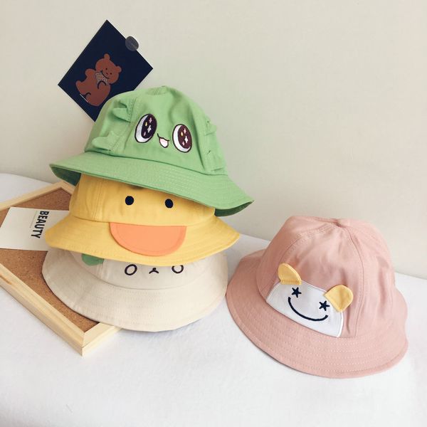 cotton boys girls bucket hat kids summer children panama snapback beach caps outdoor fishing uv protection round sun hats, Yellow
cotton boys girls bucket hat kids summer children panama snapback beach caps outdoor fishing uv protection round sun hats, Yellow