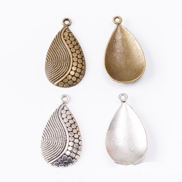 new arrival 50pcs 31*16mm vintage bronze silver tone alloy jewelry necklace pendants water drop metal ornament accessories charm
new arrival 50pcs 31*16mm vintage bronze silver tone alloy jewelry necklace pendants water drop metal ornament accessories charm