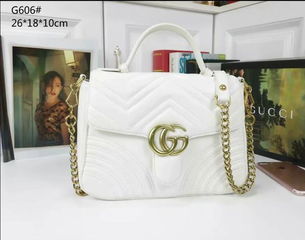 2020 ladies new handbag ladies classic shoulder bag women's wild business bag exquisite wild leather classic chain bag
2020 ladies new handbag ladies classic shoulder bag women's wild business bag exquisite wild leather classic chain bag