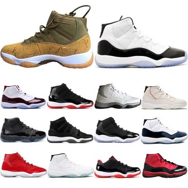 Top Fashion 11 11s Mens Basketball Shoes Concord 45 Atmosphere Grey Platinum Tint Space Jam Gym Red Designer Men Sport Sneakers US 5-13
Top Fashion 11 11s Mens Basketball Shoes Concord 45 Atmosphere Grey Platinum Tint Space Jam Gym Red Designer Men Sport Sneakers US 5-13