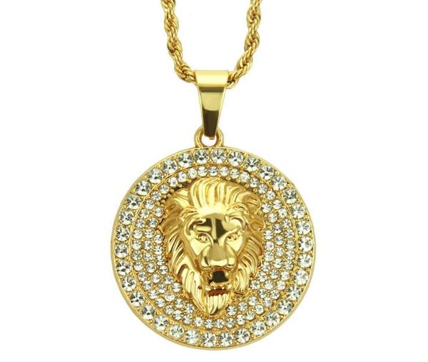 мужская мода iced out bling питания из нержавеющей стали голова льва подвеска hip hop витой цепи ожерелье ювелирные изделия, Silver
мужская мода iced out bling питания из нержавеющей стали голова льва подвеска hip hop витой цепи ожерелье ювелирные изделия, Silver