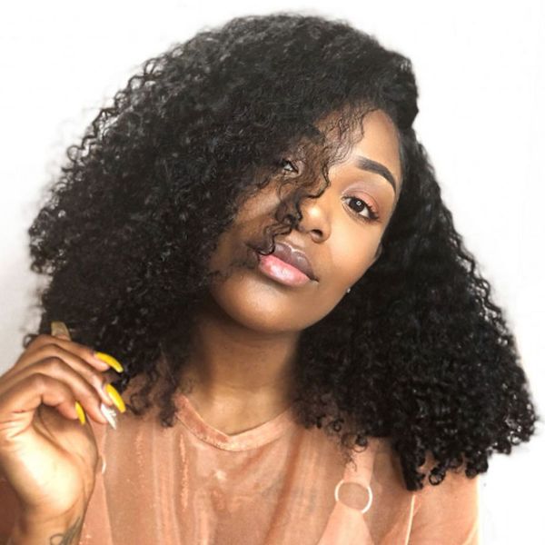 lace front human hair wigs for black women short curly brazilian hair full lace bob wig pre plucked, Black;brown
lace front human hair wigs for black women short curly brazilian hair full lace bob wig pre plucked, Black;brown