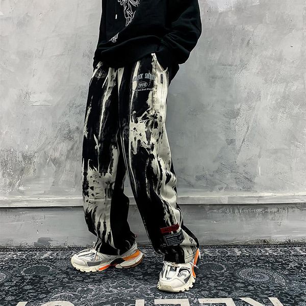 галстук умирает свободные повседневные панталоны мужские брюки уличная одежда мужчины и женщины мешковатые спортивные брюки плюс размер мужс, Black
галстук умирает свободные повседневные панталоны мужские брюки уличная одежда мужчины и женщины мешковатые спортивные брюки плюс размер мужс, Black