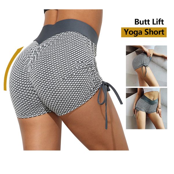 high elastic yoga shorts fitness drawing rope wrinkle high waist running short summer sports tights dancing girl 2020, White;red
high elastic yoga shorts fitness drawing rope wrinkle high waist running short summer sports tights dancing girl 2020, White;red