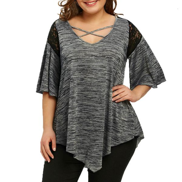 woman women blouse size big flare sleeve tunic asymmetrical blouse shirt women cap sleeve patchwork v neck half sleeve womens, White
woman women blouse size big flare sleeve tunic asymmetrical blouse shirt women cap sleeve patchwork v neck half sleeve womens, White