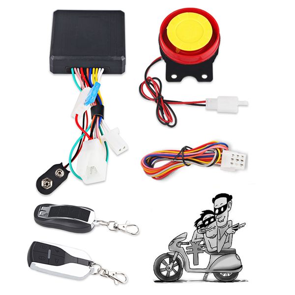 motorcycle scooter alarm system anti-line cut anti-theft 12v moto security alarm remote control engine start 125db speaker wire
motorcycle scooter alarm system anti-line cut anti-theft 12v moto security alarm remote control engine start 125db speaker wire