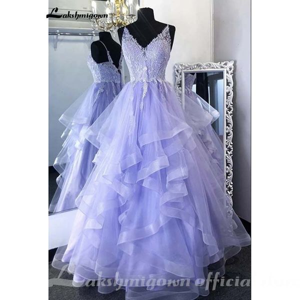 lakshmigown lavender tulle v neck lace dress formal prom dress pageant vestidos de fiesta largos elegante, White;black
lakshmigown lavender tulle v neck lace dress formal prom dress pageant vestidos de fiesta largos elegante, White;black