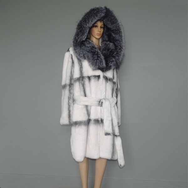 100cm long silver fox fur hooded coat/imitation white cross mink designing rex rabbit fur outwear garment overcoat blazer parka y190926, Black;brown
100cm long silver fox fur hooded coat/imitation white cross mink designing rex rabbit fur outwear garment overcoat blazer parka y190926, Black;brown