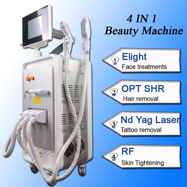 4 in 1 muitifunctional beauty equipment nd yag laser tattoo removal backdoll treatment shr hair removal machine rf skin tightening machine, Black
4 in 1 muitifunctional beauty equipment nd yag laser tattoo removal backdoll treatment shr hair removal machine rf skin tightening machine, Black