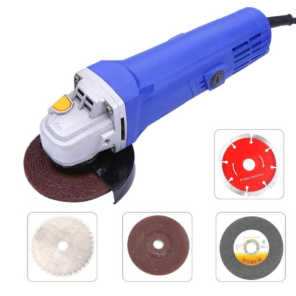 kkmoon 100mm angle grinder cutting machine hand-held grinder polishing electric tool blue grinding machine power polisher
kkmoon 100mm angle grinder cutting machine hand-held grinder polishing electric tool blue grinding machine power polisher