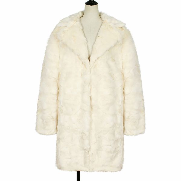 turn down collar slim trench fur jacket hairy overcoat streetwear clothes women luxury long faux fur coat winter thicken warm, Black
turn down collar slim trench fur jacket hairy overcoat streetwear clothes women luxury long faux fur coat winter thicken warm, Black