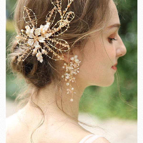 jonnafe delicate bridal drop earrings gold leaf wedding accessories jewelry handmade pearls women earrings, Silver
jonnafe delicate bridal drop earrings gold leaf wedding accessories jewelry handmade pearls women earrings, Silver