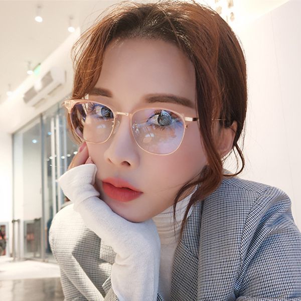 fashion blue light blocking glasses women clear lens eye glasses flexible vision care computer, White;black
fashion blue light blocking glasses women clear lens eye glasses flexible vision care computer, White;black