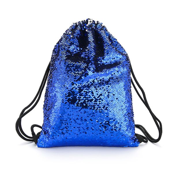 colorful sequins women bag popular rope school bag girls teenger backpack