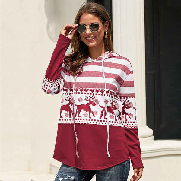 christmas hoodies women sweatshirt side zipper elk print hooded jersey jumper pullover winter warm sy252946, Black
christmas hoodies women sweatshirt side zipper elk print hooded jersey jumper pullover winter warm sy252946, Black