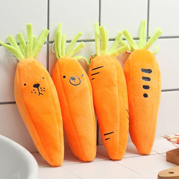 cute cartoon pencil case stationery carrot plush pencil box bear expression bag kids gift school office supply
cute cartoon pencil case stationery carrot plush pencil box bear expression bag kids gift school office supply