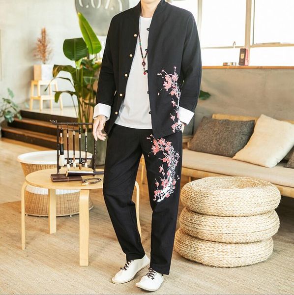 flower maletang suits loose large jacquard embroidery pure color long sleeve jacket cardigan autumn spring casual kungfu festival soft taiji, Gray
flower maletang suits loose large jacquard embroidery pure color long sleeve jacket cardigan autumn spring casual kungfu festival soft taiji, Gray