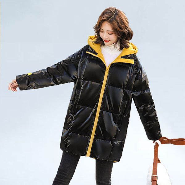 oversized 90% white duck down coat women winter 2019 causal hooded loose plus size female down jackets parkas water proof coat, Black
oversized 90% white duck down coat women winter 2019 causal hooded loose plus size female down jackets parkas water proof coat, Black