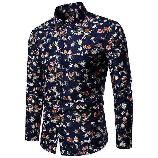autumn men slim floral print long sleeve shirts fashion brand party holiday casual dress flower shirtthe high quality, White;black
autumn men slim floral print long sleeve shirts fashion brand party holiday casual dress flower shirtthe high quality, White;black