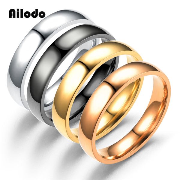 ailodo simple fashion rings for women men 4mm stainless steel plain couple rings engagement wedding jewelry gift ld138, Golden;silver
ailodo simple fashion rings for women men 4mm stainless steel plain couple rings engagement wedding jewelry gift ld138, Golden;silver