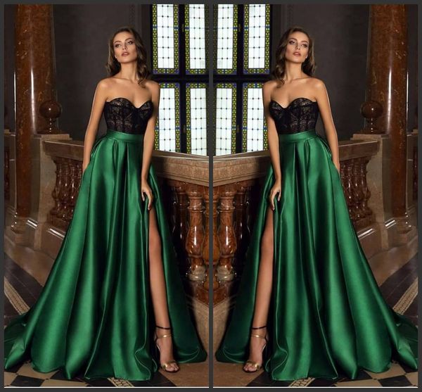 2019 new a line sweetheart dresses evening wear gowns robe de soiree arabic elie saab prom dresses elegant evening formal dresses, Black;red
2019 new a line sweetheart dresses evening wear gowns robe de soiree arabic elie saab prom dresses elegant evening formal dresses, Black;red