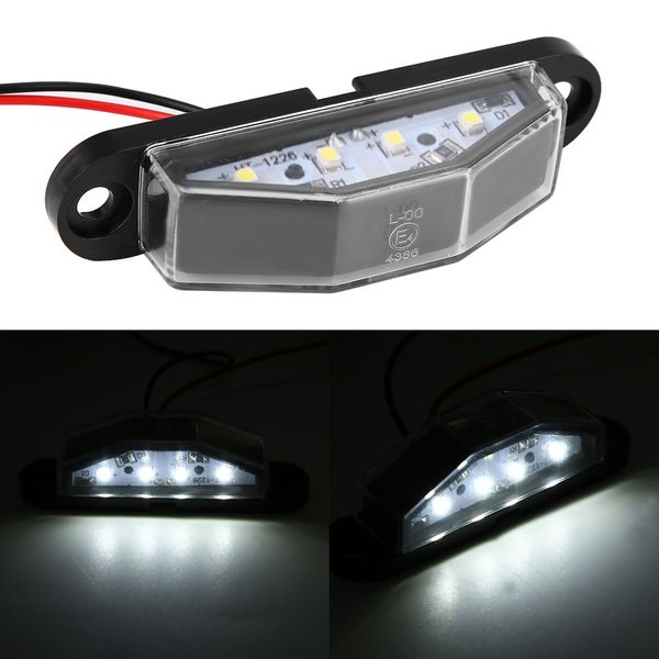 12v 4led number license plate light lamp abs white color for truck trailer waterproof universal for most of cars trucks trailers
12v 4led number license plate light lamp abs white color for truck trailer waterproof universal for most of cars trucks trailers